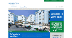 Desktop Screenshot of livemomentumvillage.com